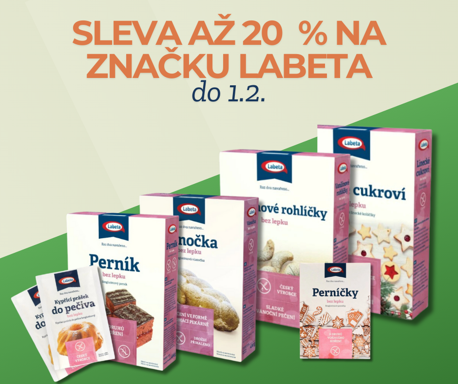Sleva až 20 % na značku Labeta!